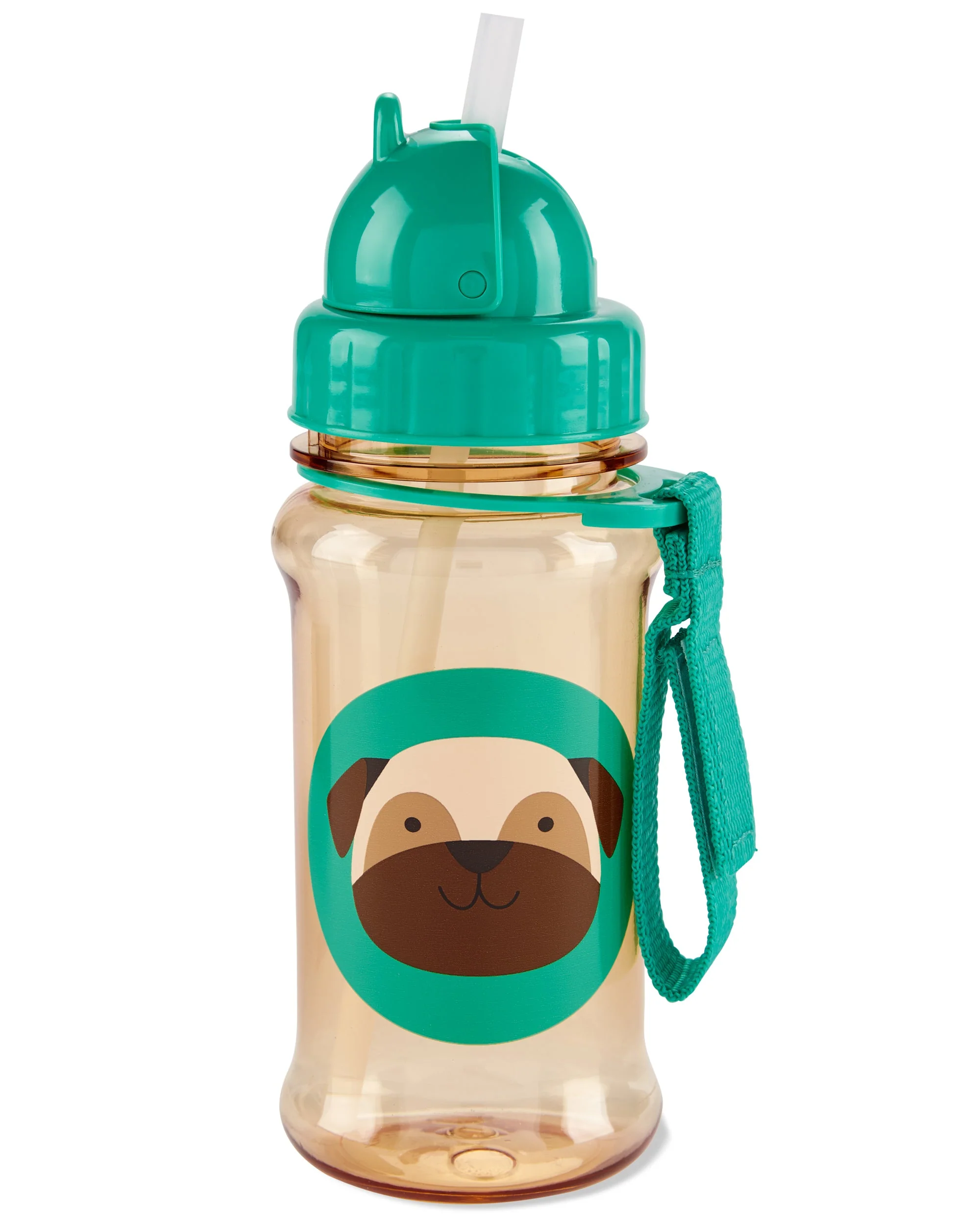 Zoo Straw Bottle - Pug - Image 2