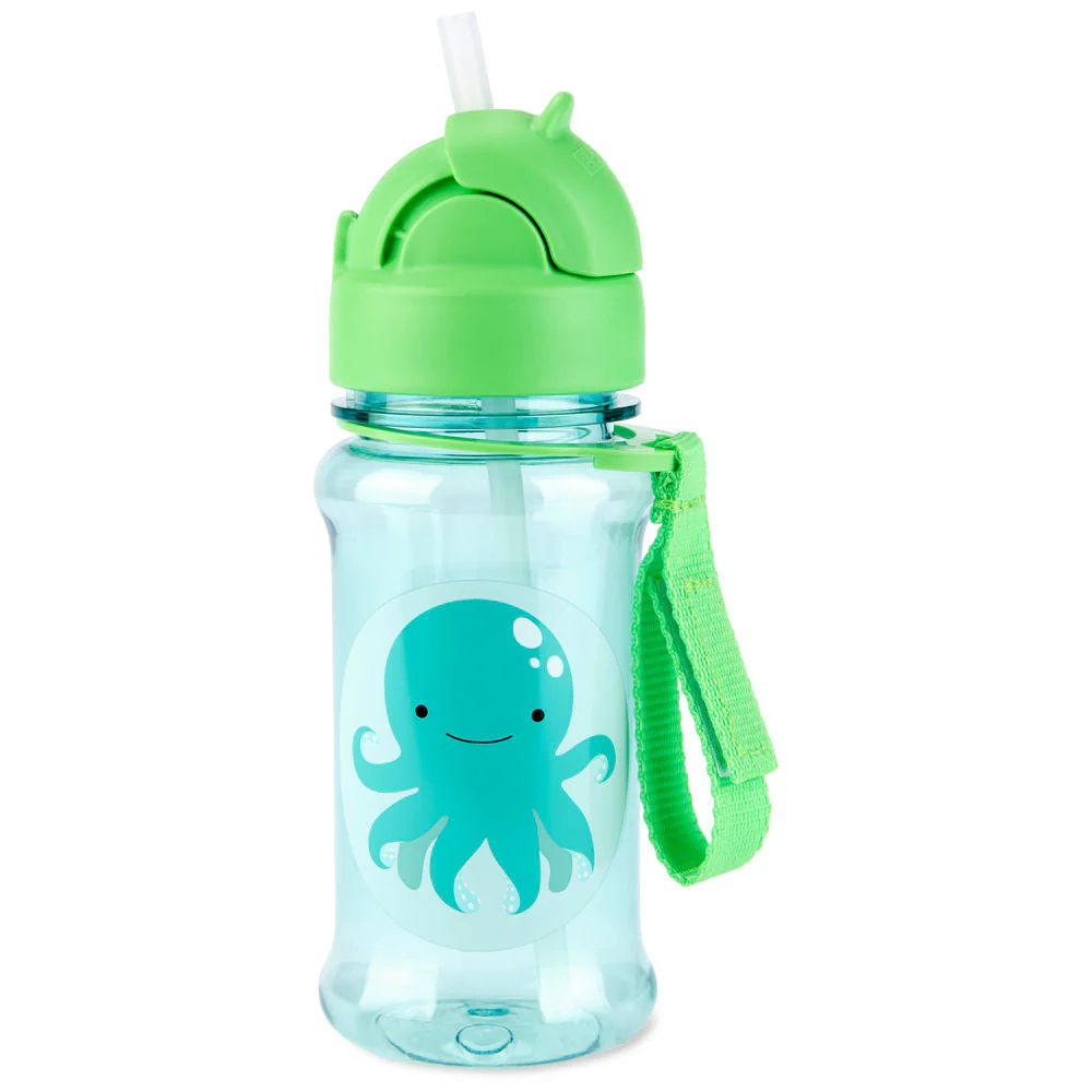 Oslo Octopus Zoo Tritan Renew Straw Bottle
