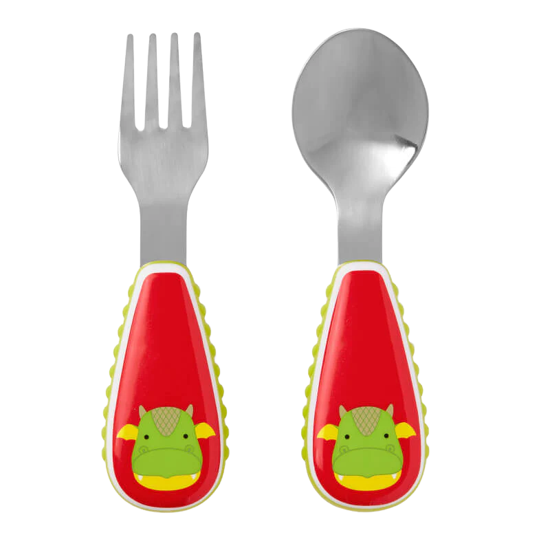 Skip Hop Zootensils Fork & Spoon - Dragon
